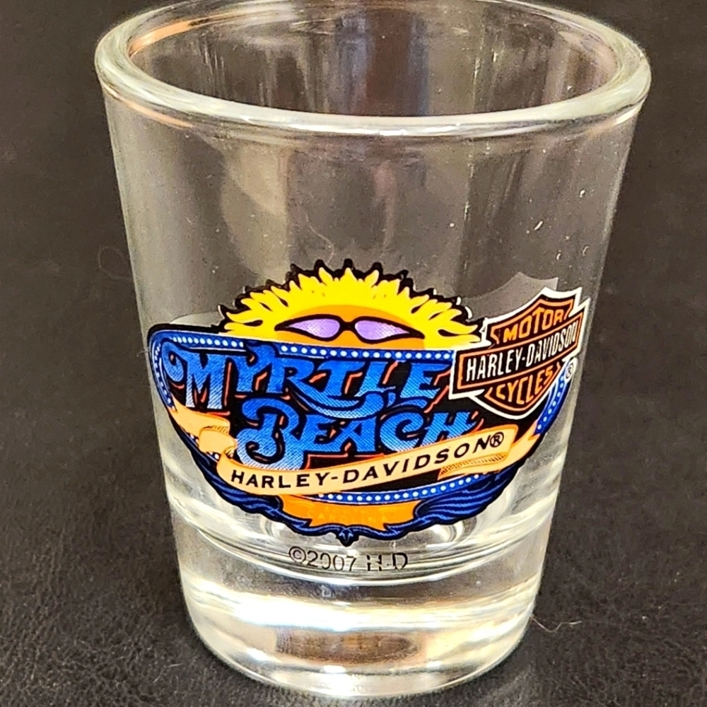 Harley-Davidson Myrtle Beach Shot Glass 2007